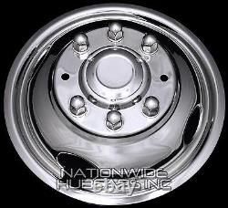 05-18 FORD F350 17 Dually Stainless Steel Wheel Simulators Dual Rim Liners Skin