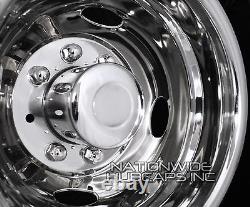 05-18 FORD F350 17 Dually Stainless Steel Wheel Simulators Dual Rim Liners Skin