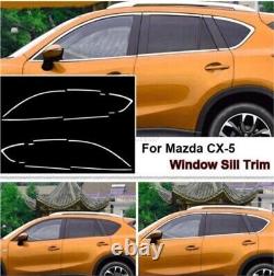 14Pcs Stainless Steel Chrome Mazda CX-5 Full Window Frame Sill Cover Trim el