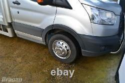 16 Front Rear Wheel Trim Covers For Ford Transit MK8 2014+ Luton Body Minibus