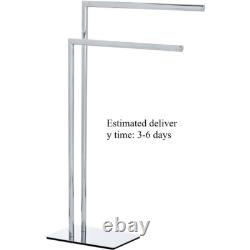 18563100 Towel rack Recco Clothes rack, 2 arms, steel chrome plated