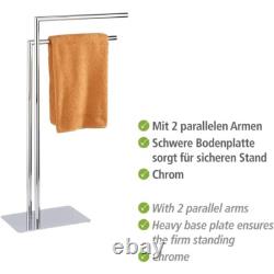 18563100 Towel rack Recco Clothes rack, 2 arms, steel chrome plated