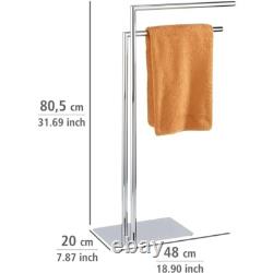 18563100 Towel rack Recco Clothes rack, 2 arms, steel chrome plated