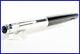 1951 Parker 51 Black Stainless Steel Cap, Chrome Clip, F Steel Nib, Usa