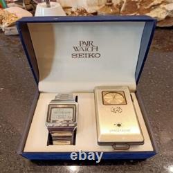 1984 RARE SEIKO SPACETRONIC Gold W030-0010 DIGITAL ISLAMIC WATCH