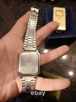 1984 RARE SEIKO SPACETRONIC Gold W030-0010 DIGITAL ISLAMIC WATCH