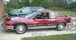 1986-1991 Cadillac Eldorado Chrome Rocker Panel Trim Body Side FL 8.5 10Pc