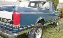 1987-1996 Ford F-Series Pickup Extended Cab Short Bed Rocker Panel Trim-3 10Pc