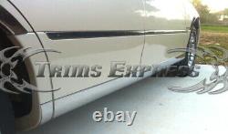 1998-2011 Lincoln Town Car Lower Rocker Panel Body Side Trim Molding Accent 8Pc
