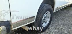 1998-2021 Chevy Express/Savana Folded Cargo Van 4 Door SWB Rocker Panel Trim 8Pc