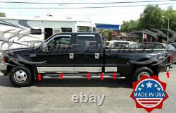 1999-2010 Ford F-250/350 SuperDuty Crew Cab Dually 12pc 8 3/4 Rocker Panel Trim