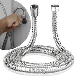1.5 Meter STAINLESS STEEL CHROME FLEXIBLE BATHROOM SHOWER HEAD HOSE PIPE S247