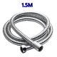 1.5 Meter Stainless Steel Chrome Flexible Bathroom Shower Head Hose Pipe Ukes