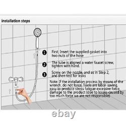1.5 Meter STAINLESS STEEL CHROME FLEXIBLE BATHROOM SHOWER HEAD HOSE PIPE UKES