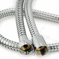 1.5 Meter Stainless Steel Flexible Bath Shower Head Hose Pipe Washers S247