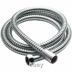 1.5 Meter Stainless Steel Flexible Bath Shower Head Hose Pipe Washers S247