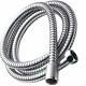1.5 Meter Stainless Steel Flexible Bath Shower Head Hose Pipe Washers Uked