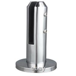 1-5pcs 304 Stainless Steel Standing Glass Clamp for Pool Spigots Stairs Balcony