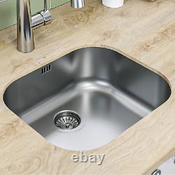 1 Bowl Ava Stainless Steel Kitchen Sink & Hector Kitchen Mixer BUN/TMT029/87041