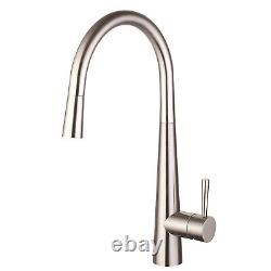 1 Bowl Isabella Reversible Stainless Steel Kitchen Sink and Pull Out Mixer Tap