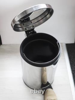 1 pcs RS PRO 12L Chrome Pedal Stainless Steel Waste Bin