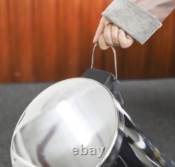 1 pcs RS PRO 12L Chrome Pedal Stainless Steel Waste Bin