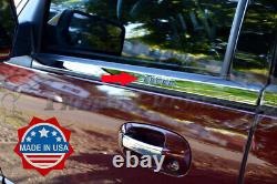 2003-2006 Ford Expedition withKeypad Cutout 6Pc Chrome Window Sill Trim Accent