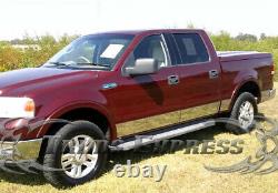 2004-2008 Ford F-150 Crew Cab 5.5' Short Bed withF Rocker Panel Trim 12Pc 7