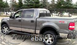 2004-2008 Ford F-150 Crew Cab 5.5' Short Bed withF Rocker Panel Trim 12Pc 7