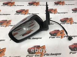 2005 Nissan Navara Passenger side electric door mirror in chrome 2005-2015