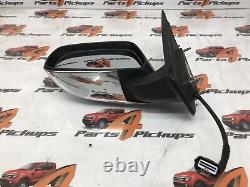 2005 Nissan Navara Passenger side electric door mirror in chrome 2005-2015