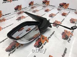 2005 Nissan Navara Passenger side electric door mirror in chrome 2005-2015