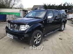 2005 Nissan Navara Passenger side electric door mirror in chrome 2005-2015