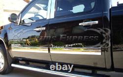 2007-2008 Silverado Crew Cab Body Side Molding Overlay Trim Cover 4 1/4