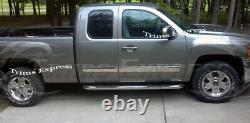 2007-2013 GMC Sierra Extended Cab Body Side Molding Overlay Trim Cover 4
