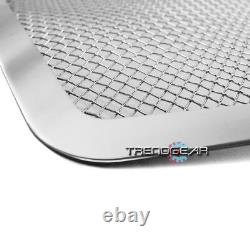 2007-2014 Avalanche Suburban Tahoe Main Upper Stainless Steel Mesh Grille Chrome