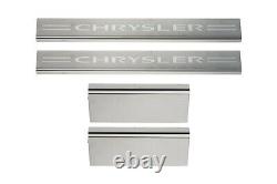 2011-2017 Chrysler 300 Door Sill Guards Stainless Steel OEM NEW MOPAR GENUINE