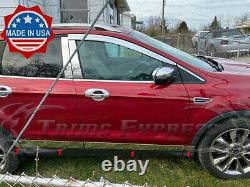 2013-2019 Ford Escape Rocker Panel Trim Body Side Molding Door Cover 4 6Pc