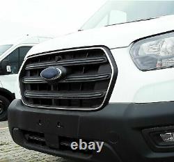 2019-2021 Ford Transit MK8 Chrome Front Grille & Front Grille Frame 8pcs S. Steel