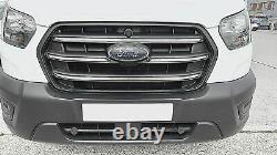 2019-2021 Ford Transit MK8 Chrome Front Grille & Front Grille Frame 8pcs S. Steel