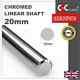 20mm Smooth Chromed Steel Linear Shaft Round Bar Rail Slide Rod Bearing 3d Cnc