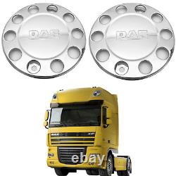 22.5 inch wheel hub cap made of chrome-plated stainless steel for DAF