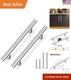 25 Pieces Chrome Cabinet Pulls Stylish T-bar Handles For Kitchens & Baths