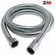 2 Meter Stainless Steel Flexible Bath Shower Head Hose Pipe Washers S247