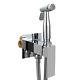 2 Ways Stainless Steel Portable Bidet For Toilet Sprayer With Mixer Holder Valve