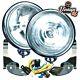 2x 5 Stainless Steel Not Chrome Bmw Mini Spotlights Spotlamps Kit With Brackets
