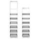 300/400mm Tall Larder Unit Pull Out Basket Kitchen Cabinet Cupboard Soft Close