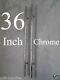 36 Shower Bathroom Door Ladder Pull Handle Polished Chrome Finish
