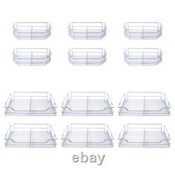 450mm Tall Larder Unit Pull Out Basket 12pcs Kitchen Cabinet Cupboard Storage UK
