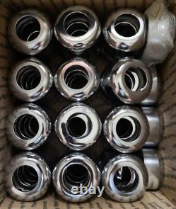 52pcs. 1-1/2 in. Box Flange Escutcheon Plate in Chrome-Plated Steel